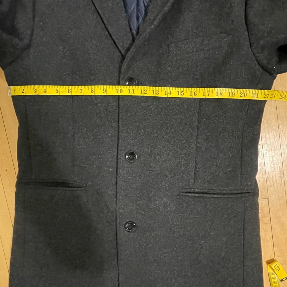 Men’s J. Crew Topcoat in Sz. L - Picture 4 of 7